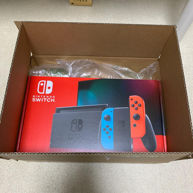 【新品未使用】ニンテンドースイッチ　ネオンブルー