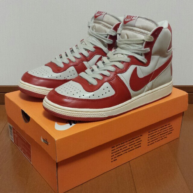 2008 NIKE TERMINATOR HIGH(VNTG) 淡灰/赤US11