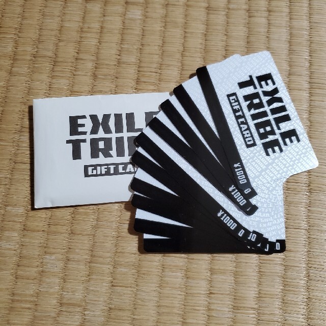 EXILE TRIBE ギフトカード