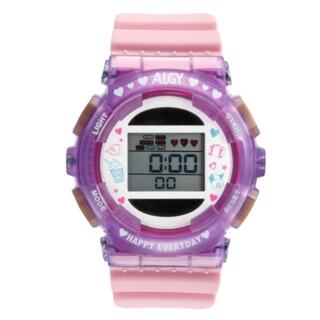非売品　進研ゼミ　ALGY　アルジー　デジタル　ソーラー　ウォッチ　腕時計(腕時計)