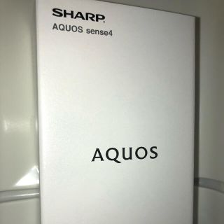 SHARP AQUOS sense4 SH-M15 ブラック SIMフリー(スマートフォン本体)