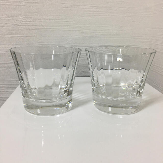 バカラ ミルニュイ ロックグラス2個セット - グラス/カップ