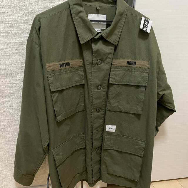 WTAPS × NEIGHBORHOOD ジャングルシャツ　Lサイズ