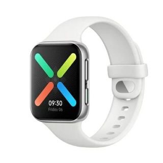 オッポ(OPPO)の新品 OPPO Watch 41mm WIFI シルバーミスト OW19W6(腕時計(デジタル))