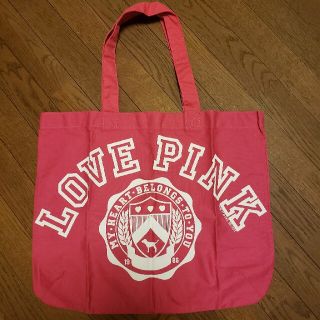 ヴィクトリアズシークレット(Victoria's Secret)のVictoria's secret pink ビクトリトートバッグ　エコバッグ(トートバッグ)