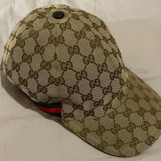 グッチ(GUCCI)のGUCCI グッチ　cap キャップ　メンズ　L(キャップ)
