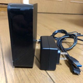 BUFFALO 外付けハードディスク3TB【HD-LC3.0U3-BK 】(PC周辺機器)