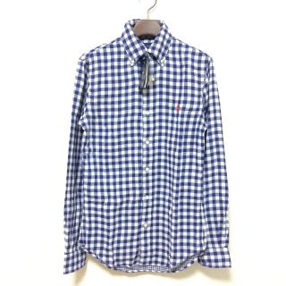 ポロラルフローレン(POLO RALPH LAUREN)の新品 コットンチェック柄シャツ XS(シャツ)