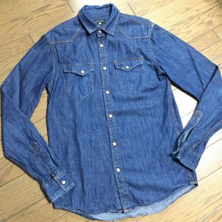 ザラ(ZARA)の美品 ZARA MEN デニムシャツ　ザラ(シャツ)