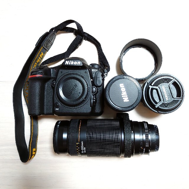 Nikon - Nikon D500 ボディ+レンズ3点