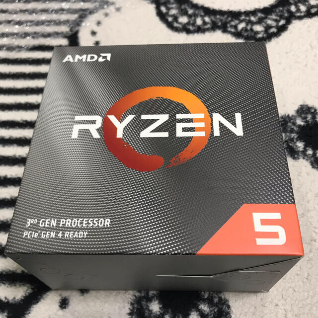 AMD Ryzen5 3600 6C/12T CPU クーラーあり