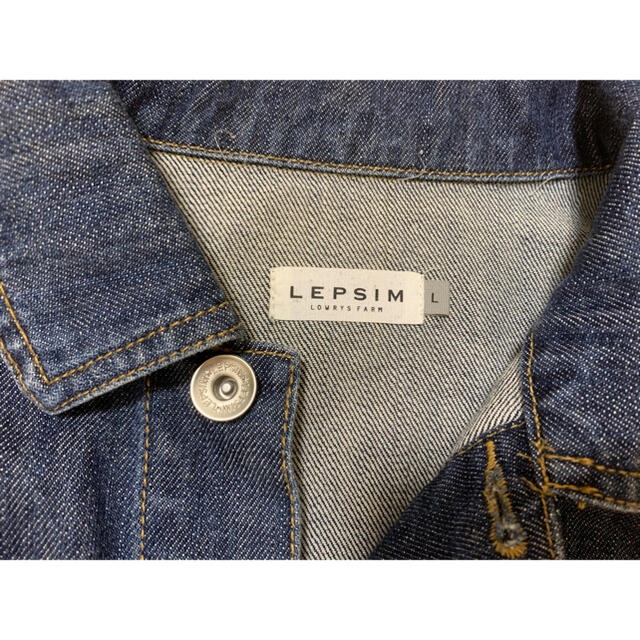 LEPSIM(レプシィム)のLEPSIM  レプシィム　デニムジャケット Gジャン レディースのジャケット/アウター(Gジャン/デニムジャケット)の商品写真