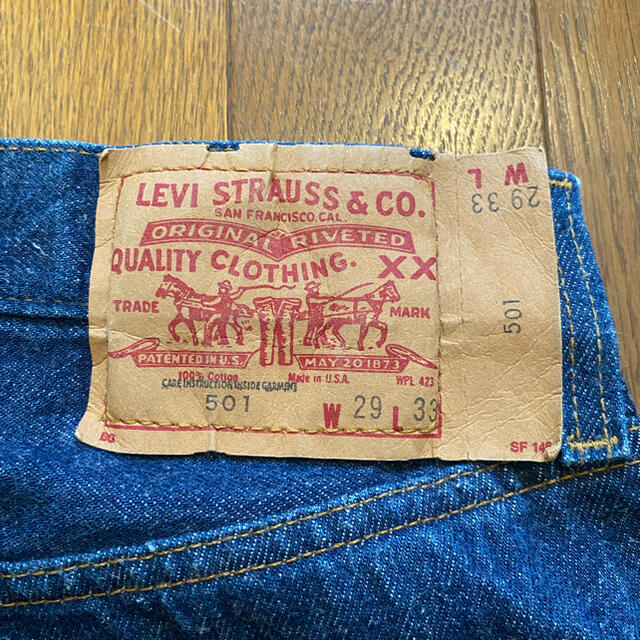 Levi's(リーバイス)のリーバイス　501 アメリカ製　29 ワンウォッシュ メンズのパンツ(デニム/ジーンズ)の商品写真