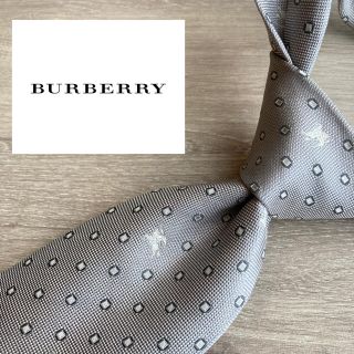 バーバリー(BURBERRY)の【ホースモデル】バーバリー イタリア製最高級シルク100%ネクタイ(ネクタイ)