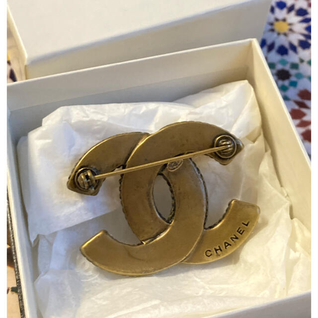 最愛 CHANEL シャネル ヴィンテージブローチ ブローチ/コサージュ