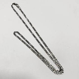 フィガロ ネックレス チェーン シルバー925 2mm 50cm(ネックレス)