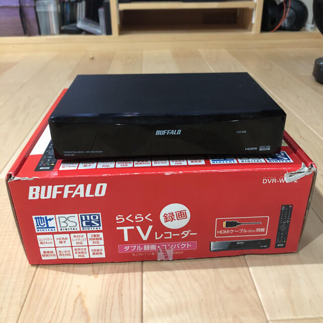 Buffalo(バッファロー)の＊milk＊様専用　バッファロー　DVR-W1V2 スマホ/家電/カメラのテレビ/映像機器(DVDレコーダー)の商品写真