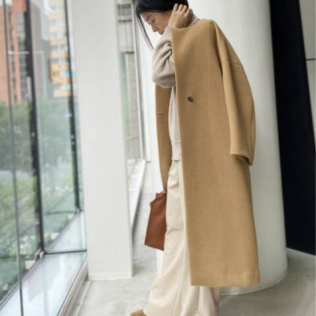 L'Appartement DEUXIEME CLASSE(アパルトモンドゥーズィエムクラス)のL'Appartement アパルトモンコート Lisiere N/C Coat レディースのジャケット/アウター(ロングコート)の商品写真