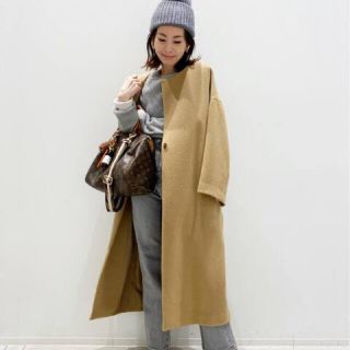 アパルトモンドゥーズィエムクラス(L'Appartement DEUXIEME CLASSE)のL'Appartement アパルトモンコート Lisiere N/C Coat(ロングコート)