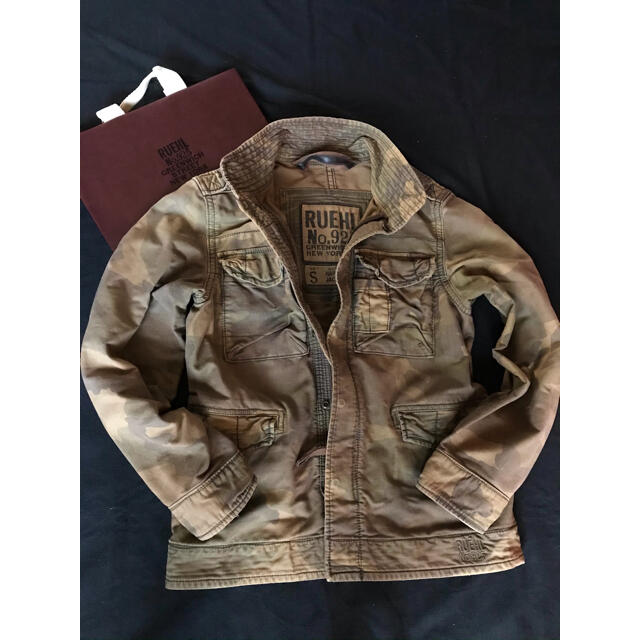 Ruehl No.925(ルールナンバー925)の激レア RUEHL No.925 HARTLEY JACKET S アバクロ メンズのジャケット/アウター(ミリタリージャケット)の商品写真