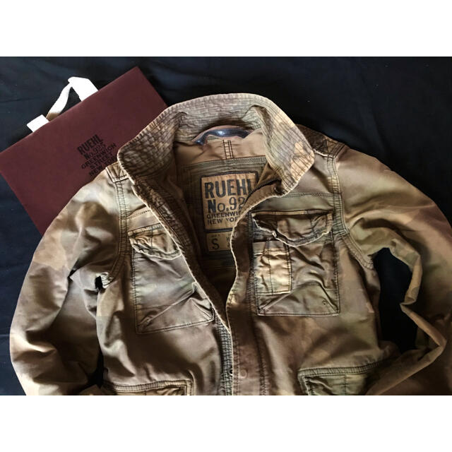 Ruehl No.925(ルールナンバー925)の激レア RUEHL No.925 HARTLEY JACKET S アバクロ メンズのジャケット/アウター(ミリタリージャケット)の商品写真