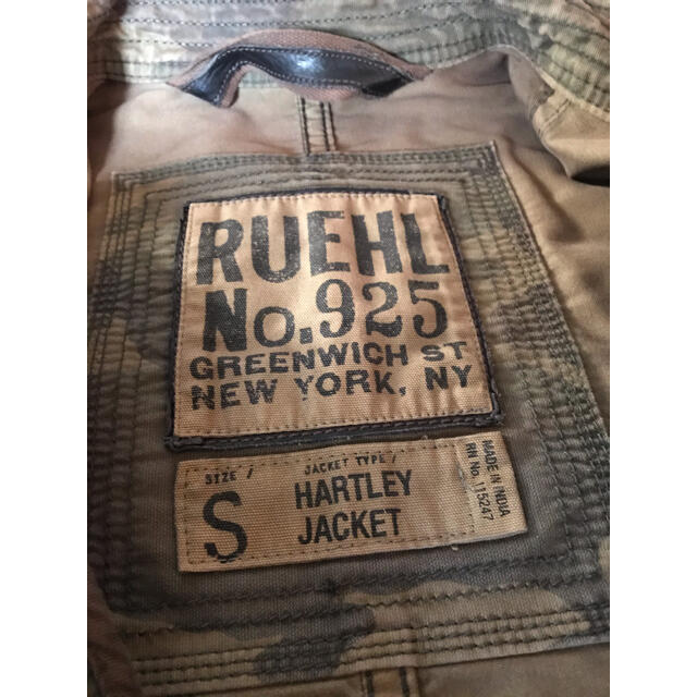 Ruehl No.925(ルールナンバー925)の激レア RUEHL No.925 HARTLEY JACKET S アバクロ メンズのジャケット/アウター(ミリタリージャケット)の商品写真