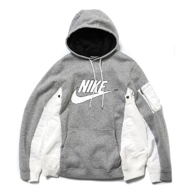 sacai(サカイ)の19SS sacai nike サカイ ナイキパーカー フーディー 美品 メンズのトップス(パーカー)の商品写真