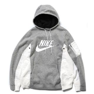 サカイ(sacai)の19SS sacai nike サカイ ナイキパーカー フーディー 美品(パーカー)