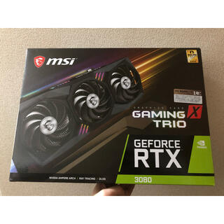 MSI GeForce RTX 3080 GAMING X TRIO 10G(PCパーツ)