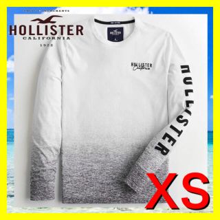 ホリスター(Hollister)の35ホリスター  HOLLISTER  ロンT XS 新品 正規品 刺繍　長袖(Tシャツ/カットソー(七分/長袖))