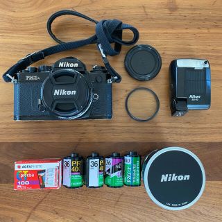 ニコン(Nikon)のNikon FM3A ブラック + Nikkor 50mm f1.8 おまけ多数(フィルムカメラ)