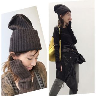 アパルトモンドゥーズィエムクラス(L'Appartement DEUXIEME CLASSE)のcoco様専用，L'AppartementKNIT CAP(ニット帽/ビーニー)