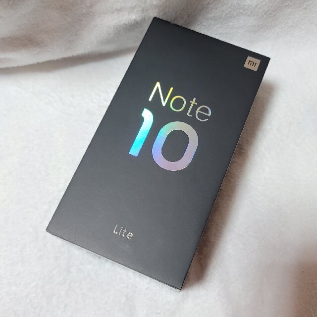 【Xiaomi】Mi Note 10 Lite ホワイト国内SIMフリー