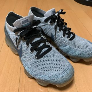 ナイキ(NIKE)のNIKE エア ヴェイパーマックス フライニット ウルフグレー/ブルー　28.5(スニーカー)