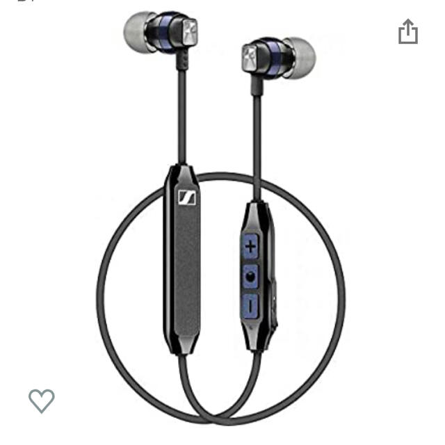 SENNHEISER(ゼンハイザー)のゼンハイザー カナル型 Bluetooth ワイヤレス イヤホンCX 6.00 スマホ/家電/カメラのオーディオ機器(ヘッドフォン/イヤフォン)の商品写真