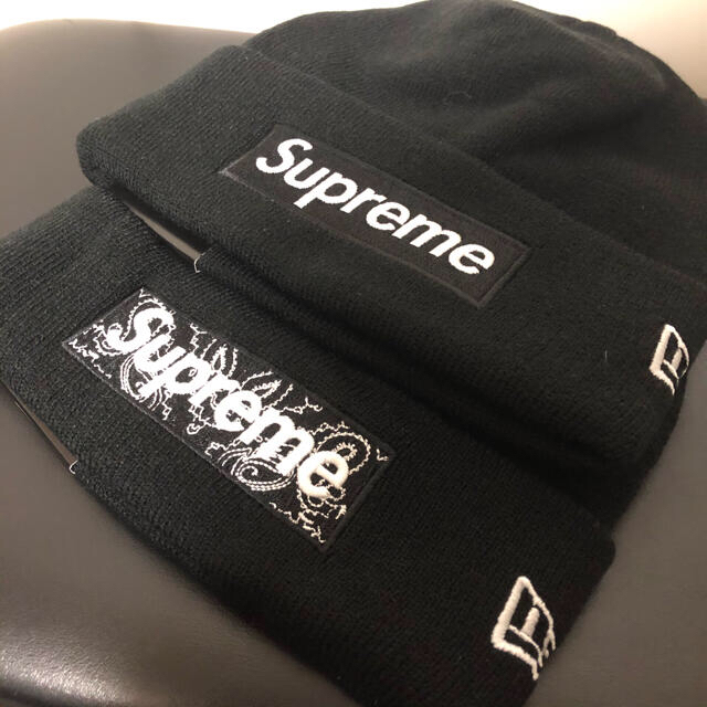 Supreme - supreme シュプリーム ボックスロゴ ニット帽セットの通販 