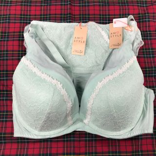 アモスタイル(AMO'S STYLE)の夢みるブラ　E80 L ブラショーツセット　deep v アモスタイル(ブラ&ショーツセット)