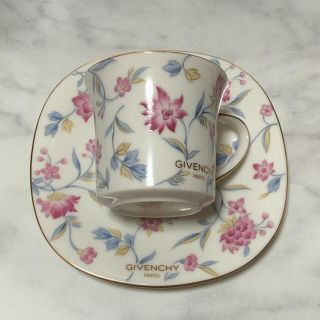 ジバンシィ(GIVENCHY)のジバンシー  GIVENCHY カップ   お皿　花柄(食器)