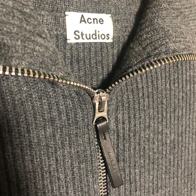 AcneStudios メランジウールハーフジッパーセーター 1