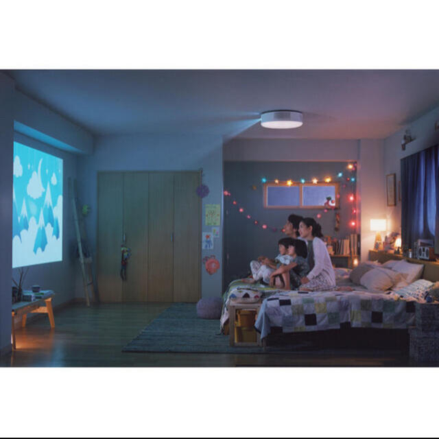 popIn Aladdin SE  プロジェクター付きシーリングライト スマホ/家電/カメラのテレビ/映像機器(プロジェクター)の商品写真