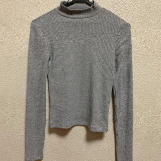 フォーエバートゥエンティーワン(FOREVER 21)のForever21♡ハイネックリブトップス(カットソー(長袖/七分))