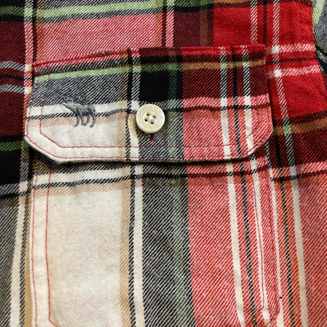 Abercrombie&Fitch(アバクロンビーアンドフィッチ)のアバクロ　ネルシャツ　メンズ メンズのトップス(シャツ)の商品写真