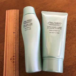 シセイドウ(SHISEIDO (資生堂))の資生堂　フェンでフォルテ　シャンプー＆トリートメント　ミニチュアサイズ　新品(シャンプー/コンディショナーセット)