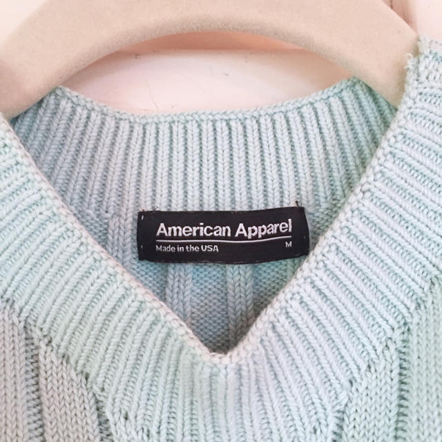 American Apparel(アメリカンアパレル)のノースリーブニット レディースのトップス(ニット/セーター)の商品写真