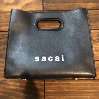 サカイ(sacai)のsacai サカイ　バッグ　ダメージあり(ハンドバッグ)