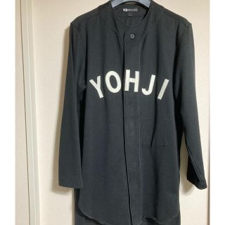 【美品】Y-3 (ワイスリー）18SSレオパードプリント コットンボタンシャツ