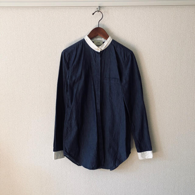新品】forte_forte/フォルテフォルテ インディゴデニムシャツ - シャツ