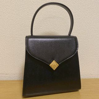 ユキコハナイ(Yukiko Hanai)の美品★YUKIKO HANAI ユキコハナイ 2wayハンドバッグ 黒 冠婚葬祭(ハンドバッグ)