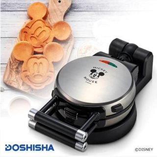 ドウシシャ(ドウシシャ)の新品未使用　生産終了⭐︎ミッキーマウス　ワッフルメーカー(調理道具/製菓道具)