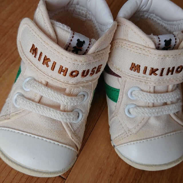mikihouse(ミキハウス)のファーストシューズ キッズ/ベビー/マタニティのベビー靴/シューズ(~14cm)(スニーカー)の商品写真